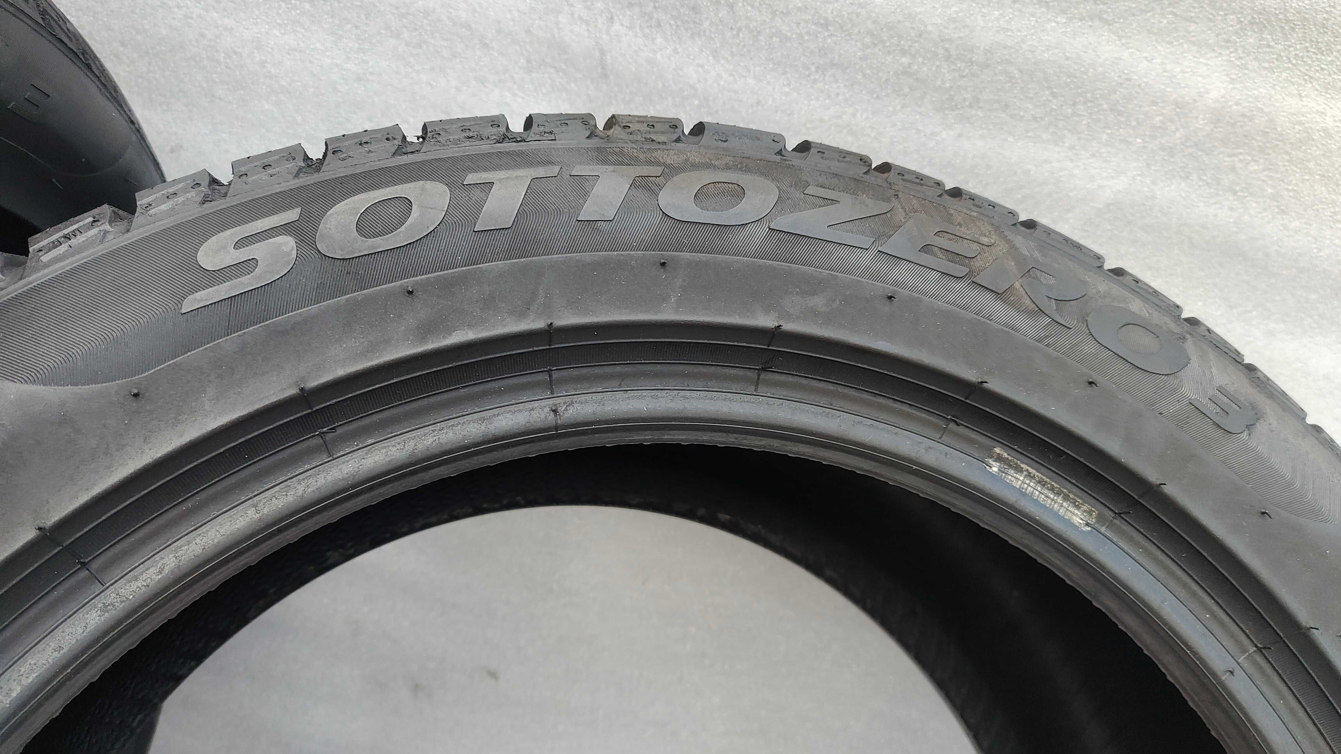Opony Zimowe 245/45/17 Pirelli 2szt 7,6mm MB