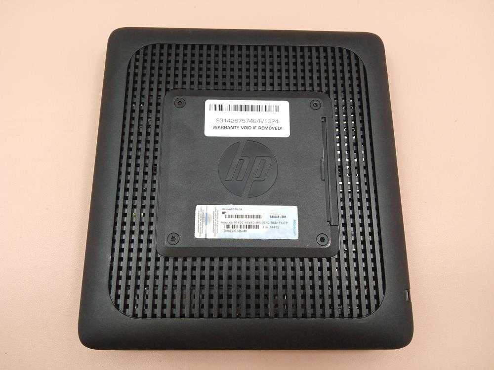 Komputer Tiny HP T620 AMD 4x 8GB 128 SSD Windows 7 Gwarancja FV