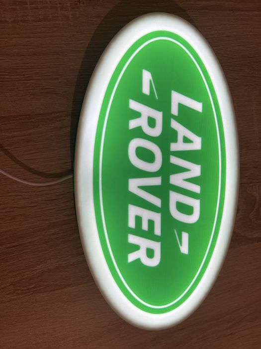 Painel luminoso Land rover