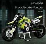 Model motocykla klocki cross enduro do złożenia skala 1:9