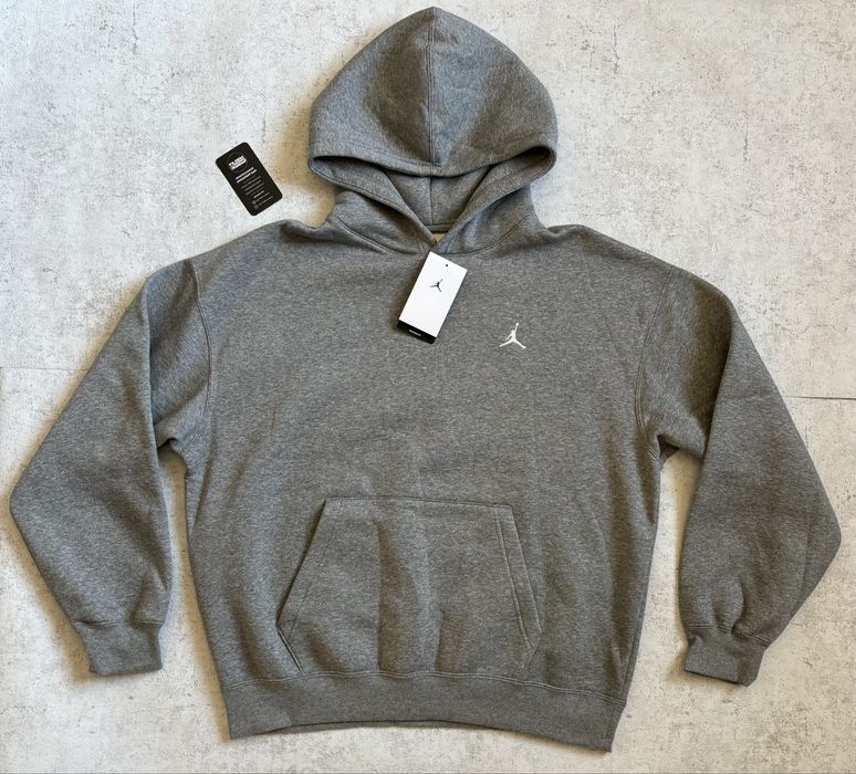 ОРИГІНАЛ! Худі Jordan Brooklyn fleece oversized сіра | M L