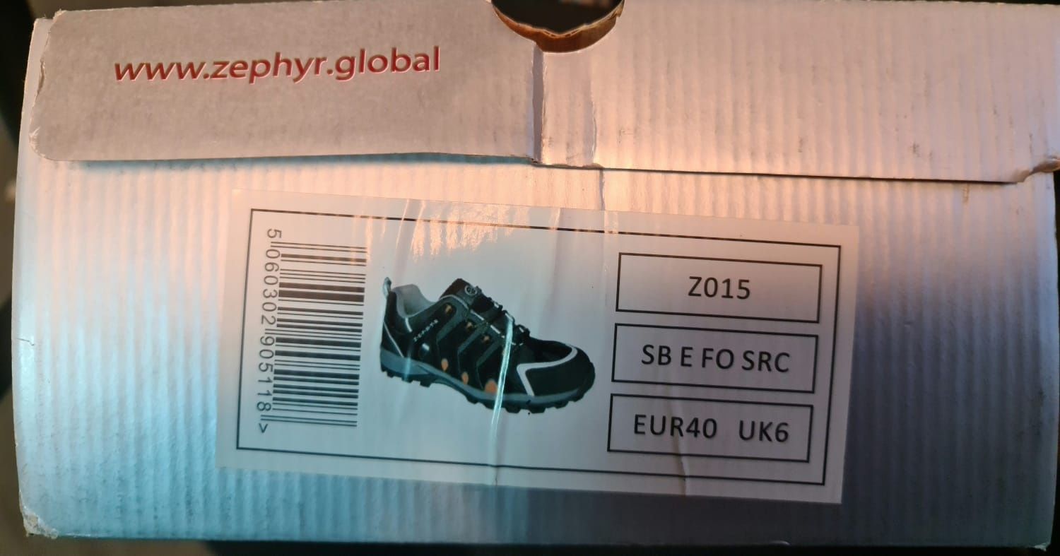 NOWE Buty robocze ZEPHYR r40