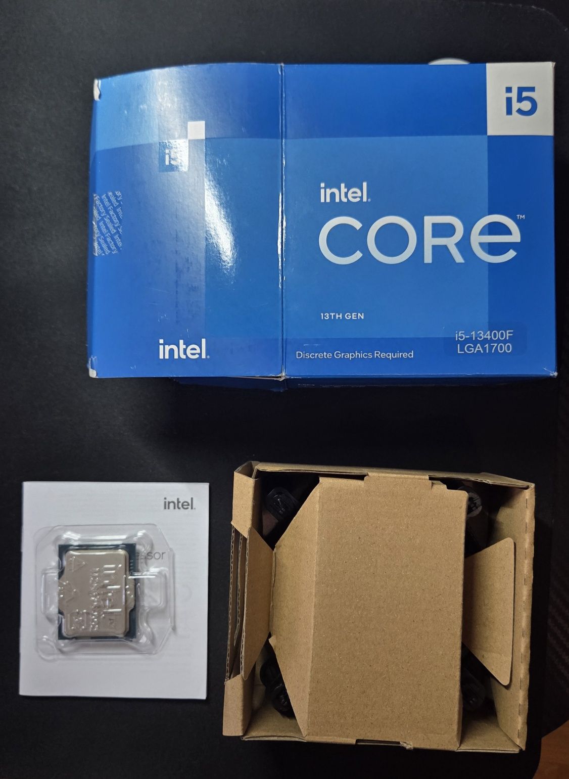 Procesor Intel i5 13400f + chłodzenie.