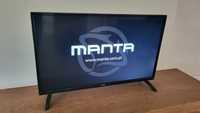 Telewizor Manta 32 cale LED320M9 + tuner Ferguson Ariva T75  + uchwyt