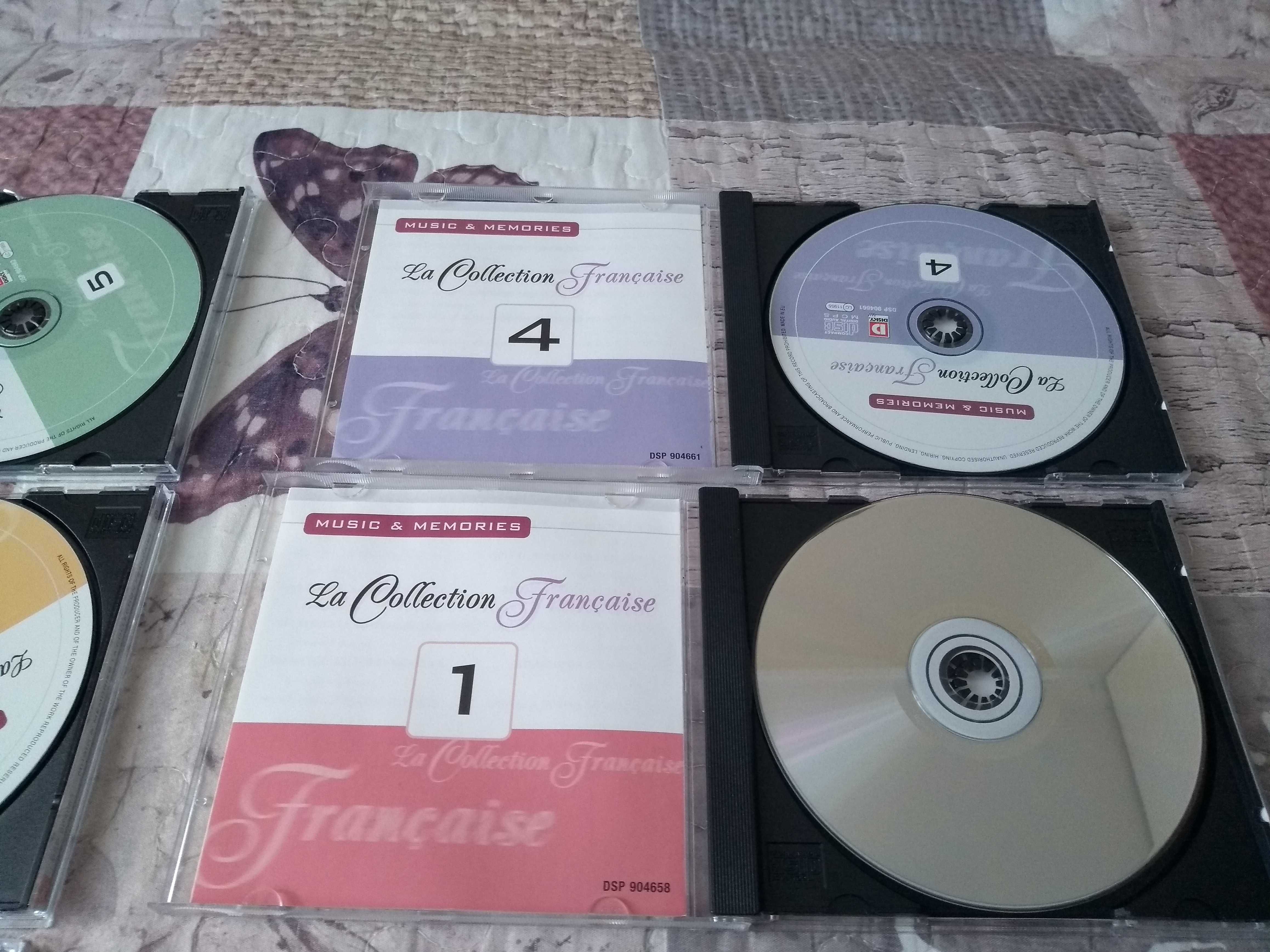 La Collection Francaise składanka piosenki francuskie 6 płyt CD