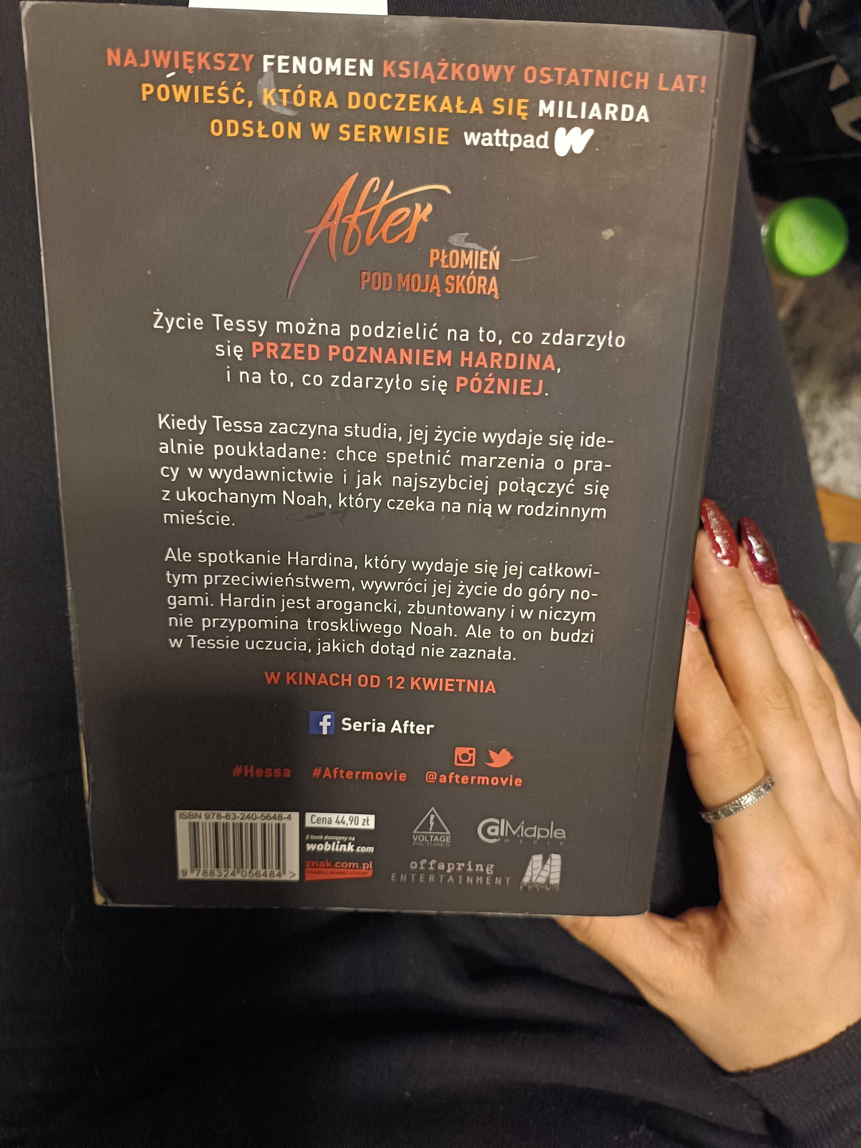 Alter płomień pod moją skórą Anna Todd