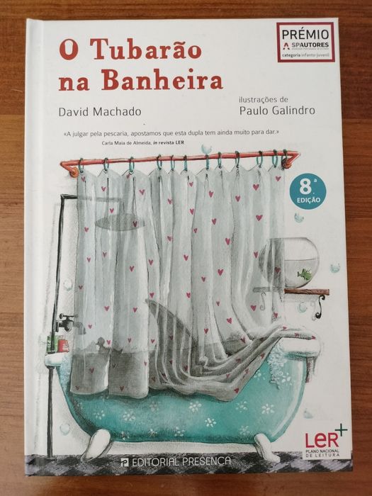 Livro "O Tubarão na Banheira" de David Machado