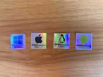 Naklejki Windows, MacOS, Linux, Android