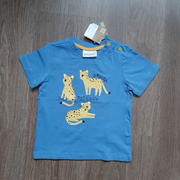 Bluzka t-shirt coccodrillo 86