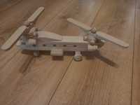 Zabawka drewniana helikopter