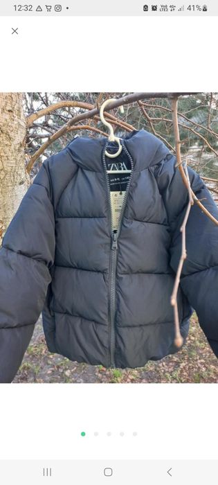 Пуфер, стьобане пальто ZARA 134