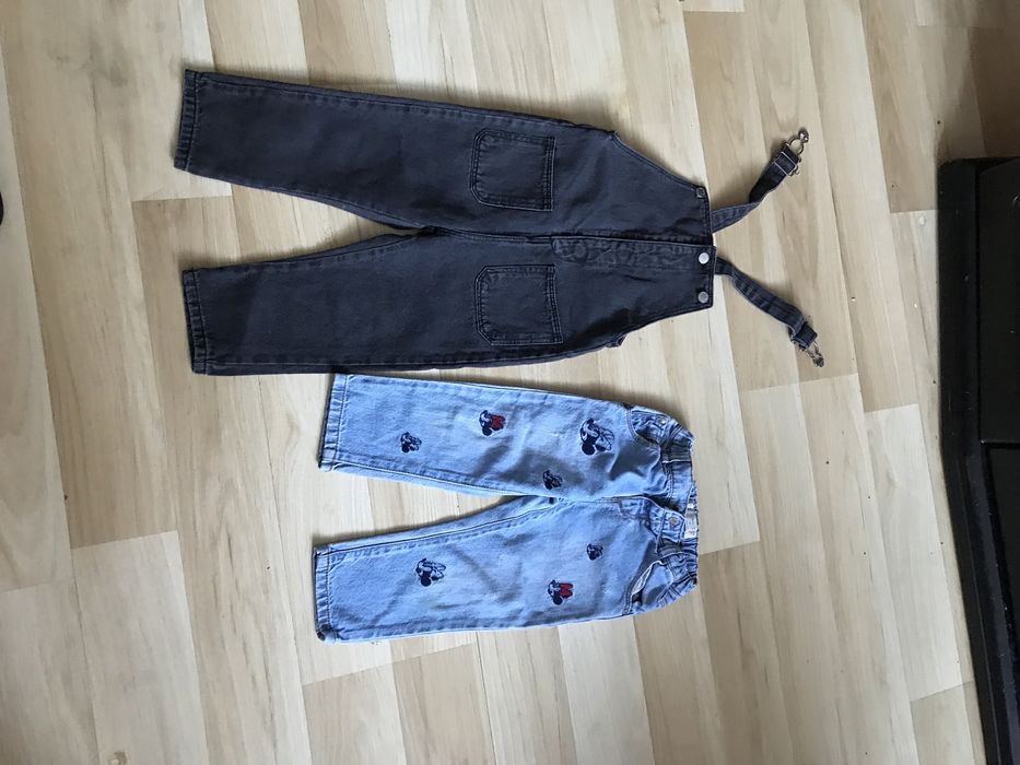 Jeansy dla dziewczyki r. 92 Zara