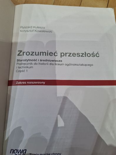 Zrozumieć Przeszłość część I . Podręcznik do historii,rozszerzony