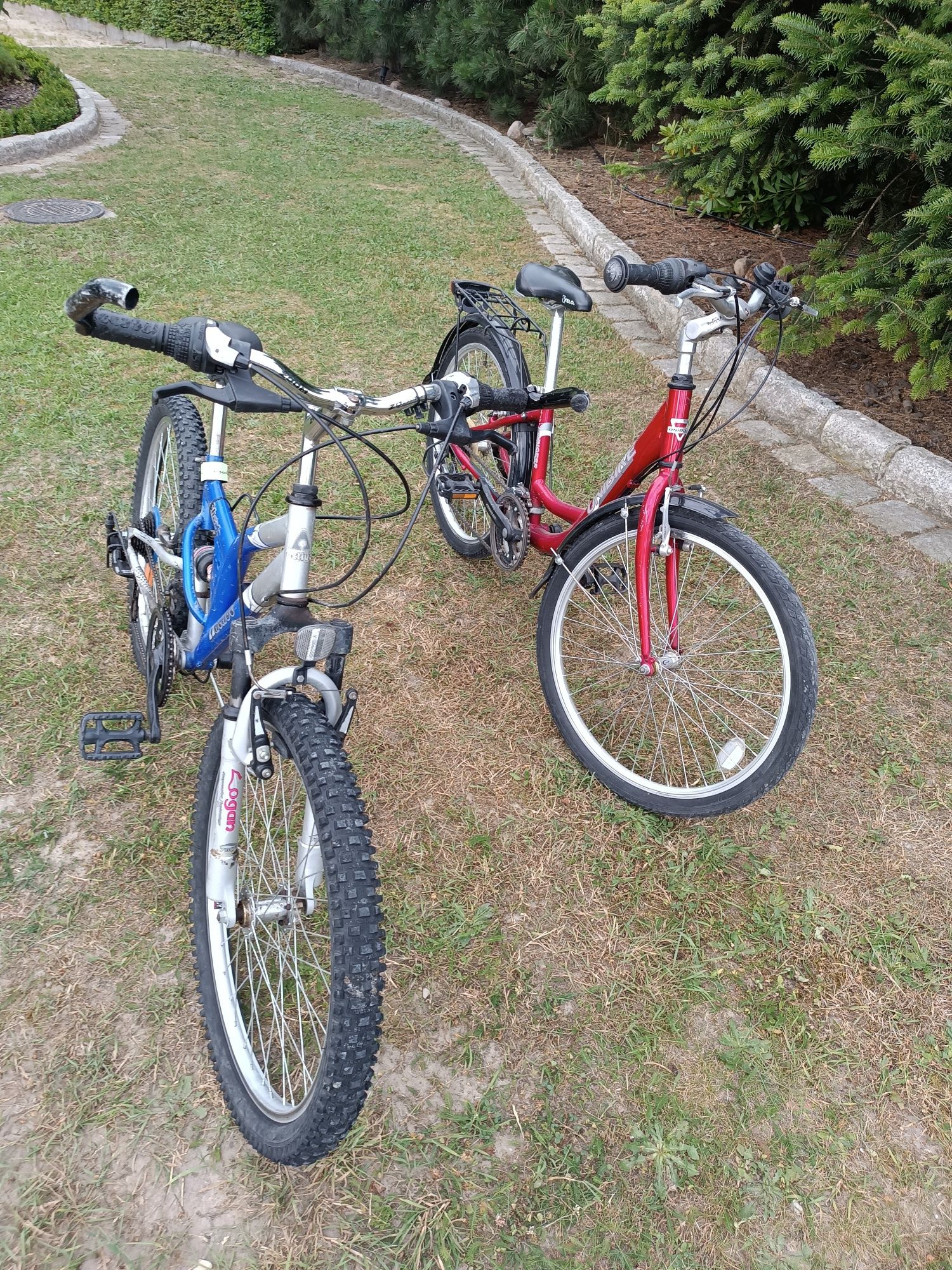 Rower 2szt w kpl. Unibike i Active Shark koła 24"i