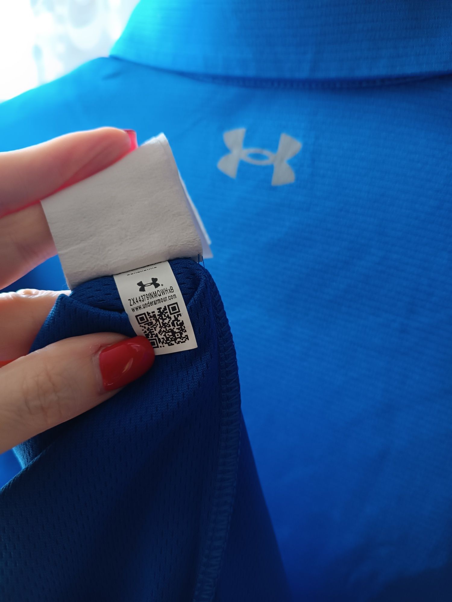 Брендова футболка - поло Under armour.  Р  52