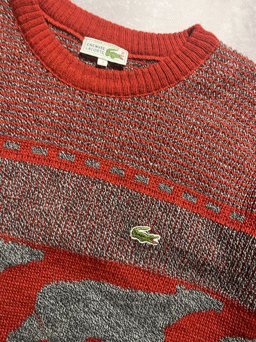 Светр lacoste шерсть
