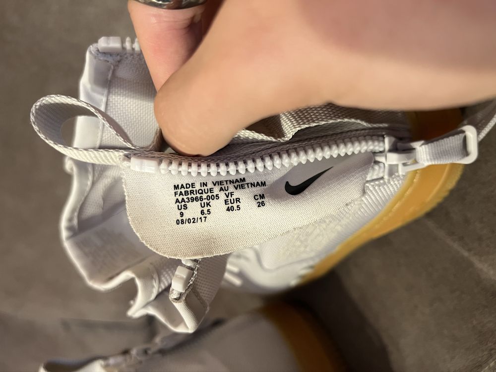 Nike SF Air Force 1 Mid Vast Grey EUR 40.5