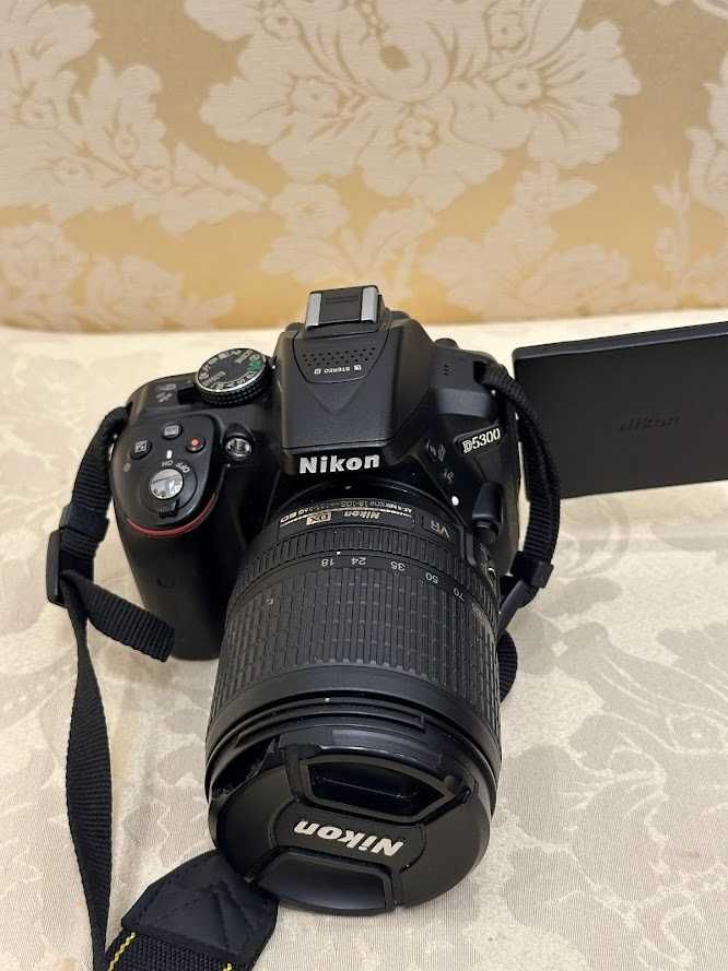 Zestaw Fotograficzny Nikon D5300 + 3 Obiektywy Akcesoria Idealny Stan!