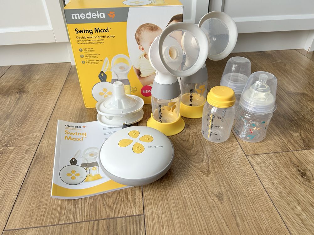 Medela laktator elektryczy podwójny plus gorset medela