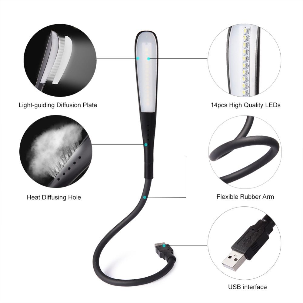 Світлодіодна LED USB лампа