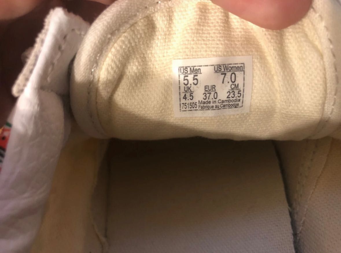 Buty vans jasne rozmiar 37