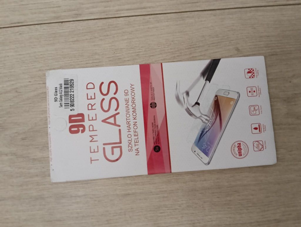Szkło hartowane 9D SAMSUNG Galaxy A12