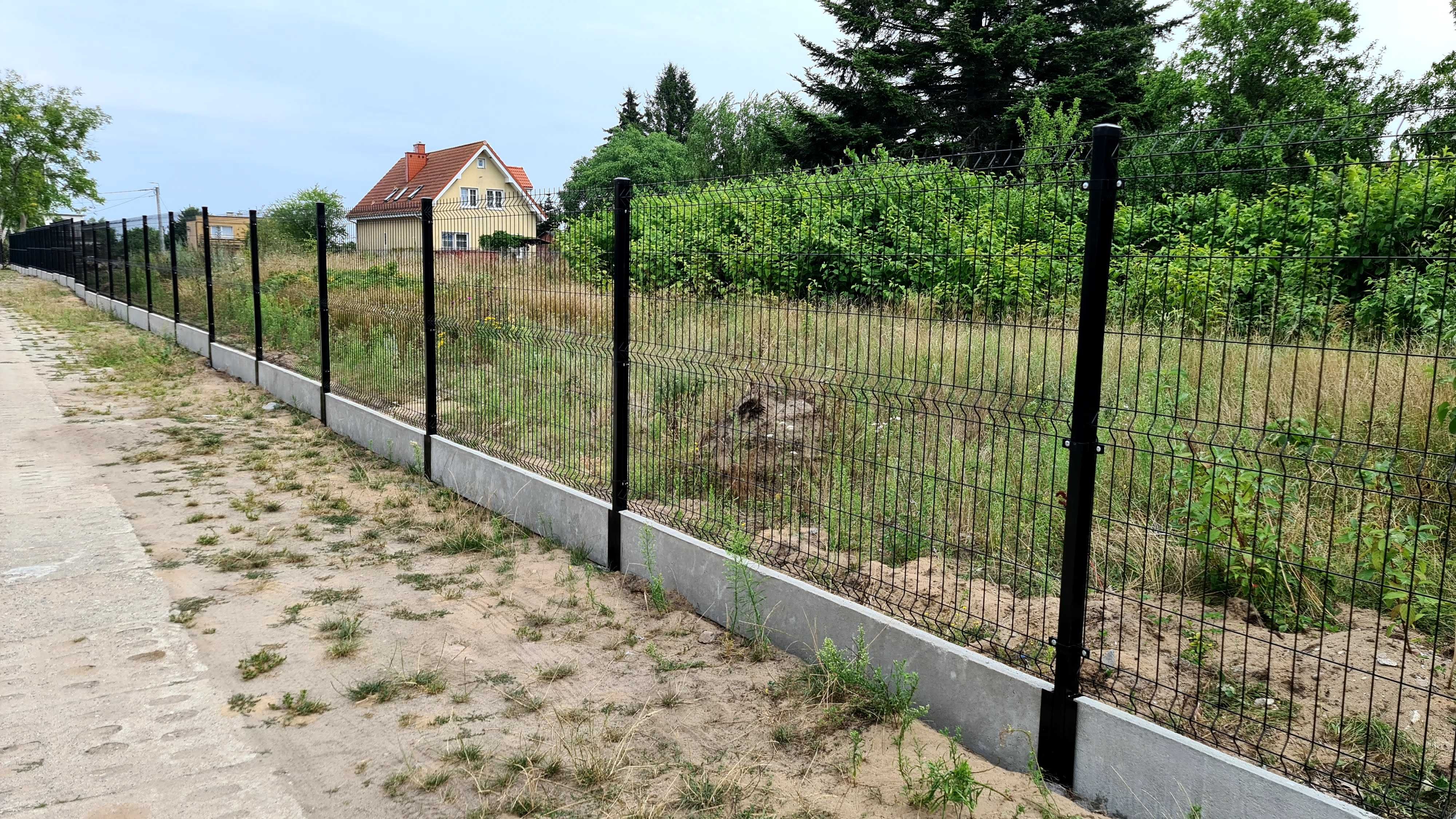 Ogrodzenia panelowe, furtki, bramy, napędy - materiał plus monttaż