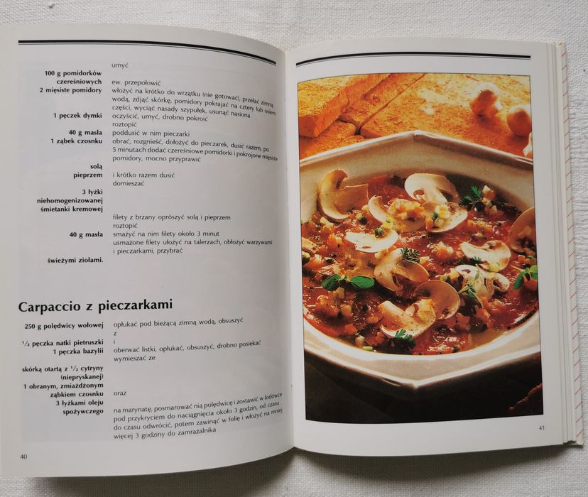 Grzyby - dania główne i dodatki.