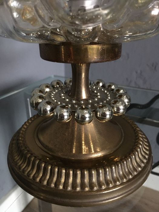 Bubble Glass Lamp Helena Tynell Limburg Mid Century 1960s lampka