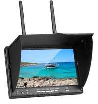 FPV-монітор 5802D 7 "TFT LCD Screen 5.8G 40CH з приймачем і АКБ