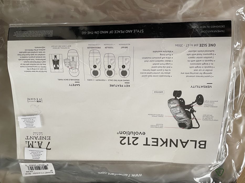 Zimowy śpiwór śpiworek do wózk spacerówki