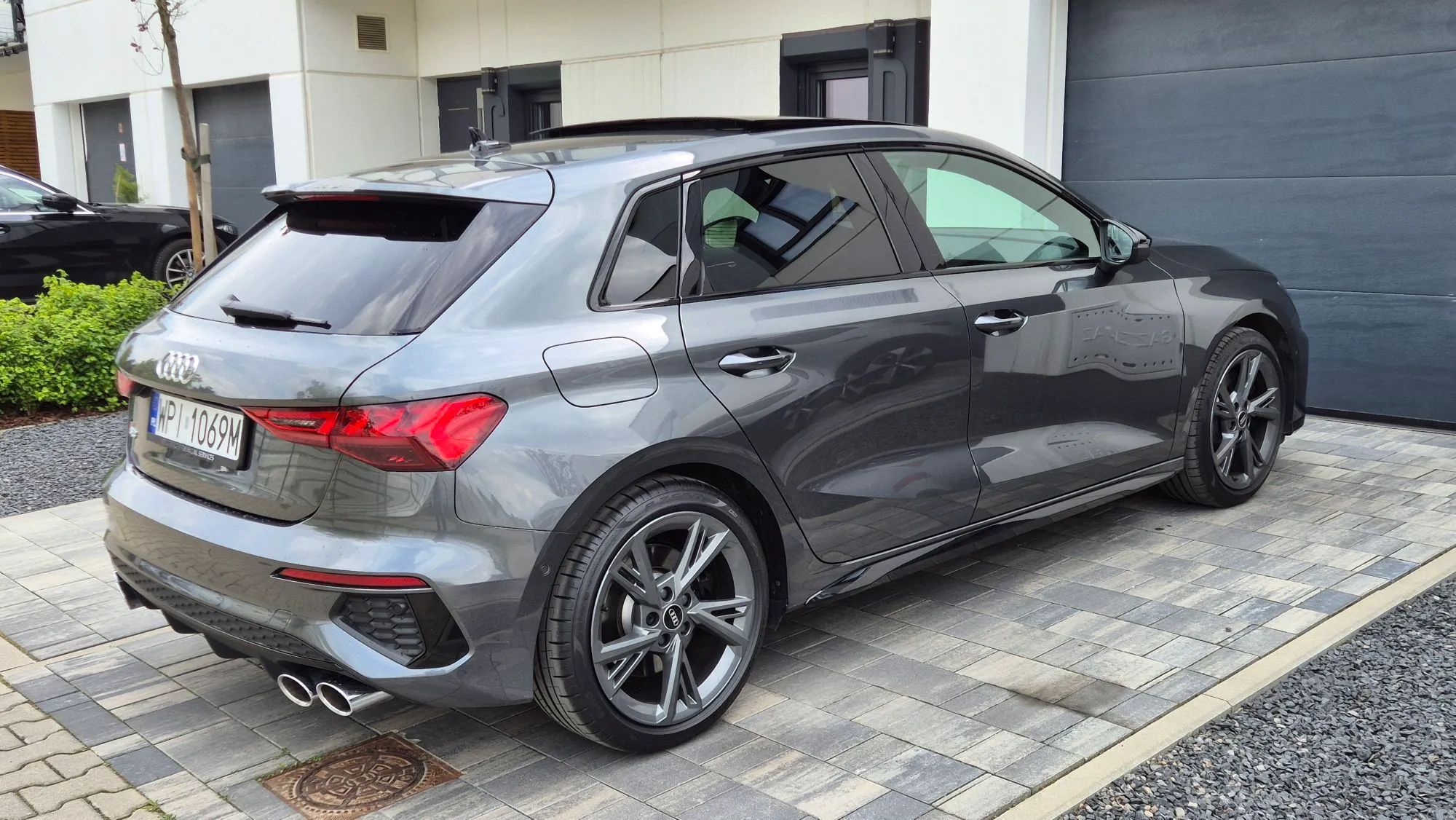 Audi S3 Model 2023, Salon PL, Head-Up, Panorama, B&O, Matrix, Elektr. fotele