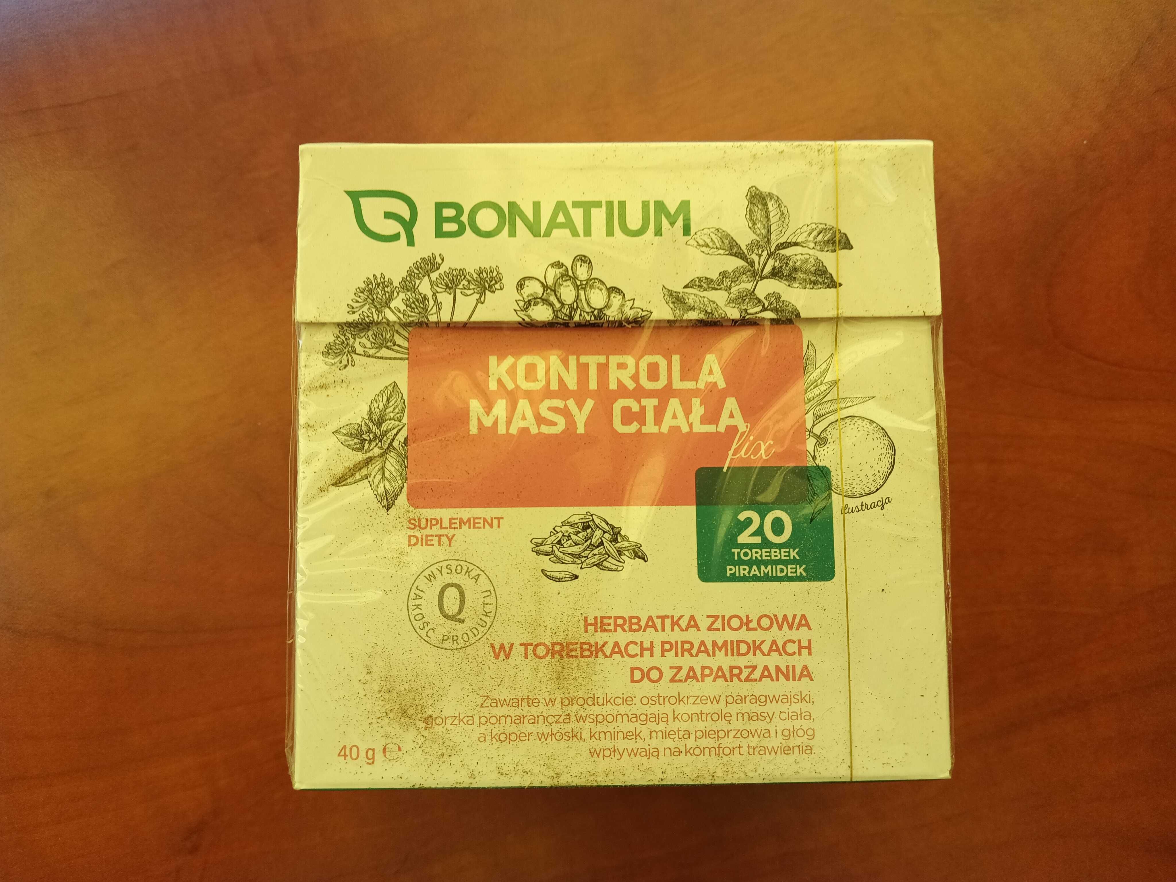 Kontrola masy ciała fix opakowanie 20 torebek piramidek