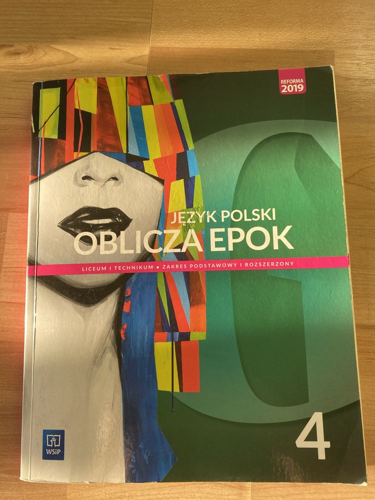 Podręcznik do polskiego Oblicza Epok 4 język polski klasa 4 liceum