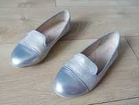 Balerinki srebrne Nelly blue rozmiar 33