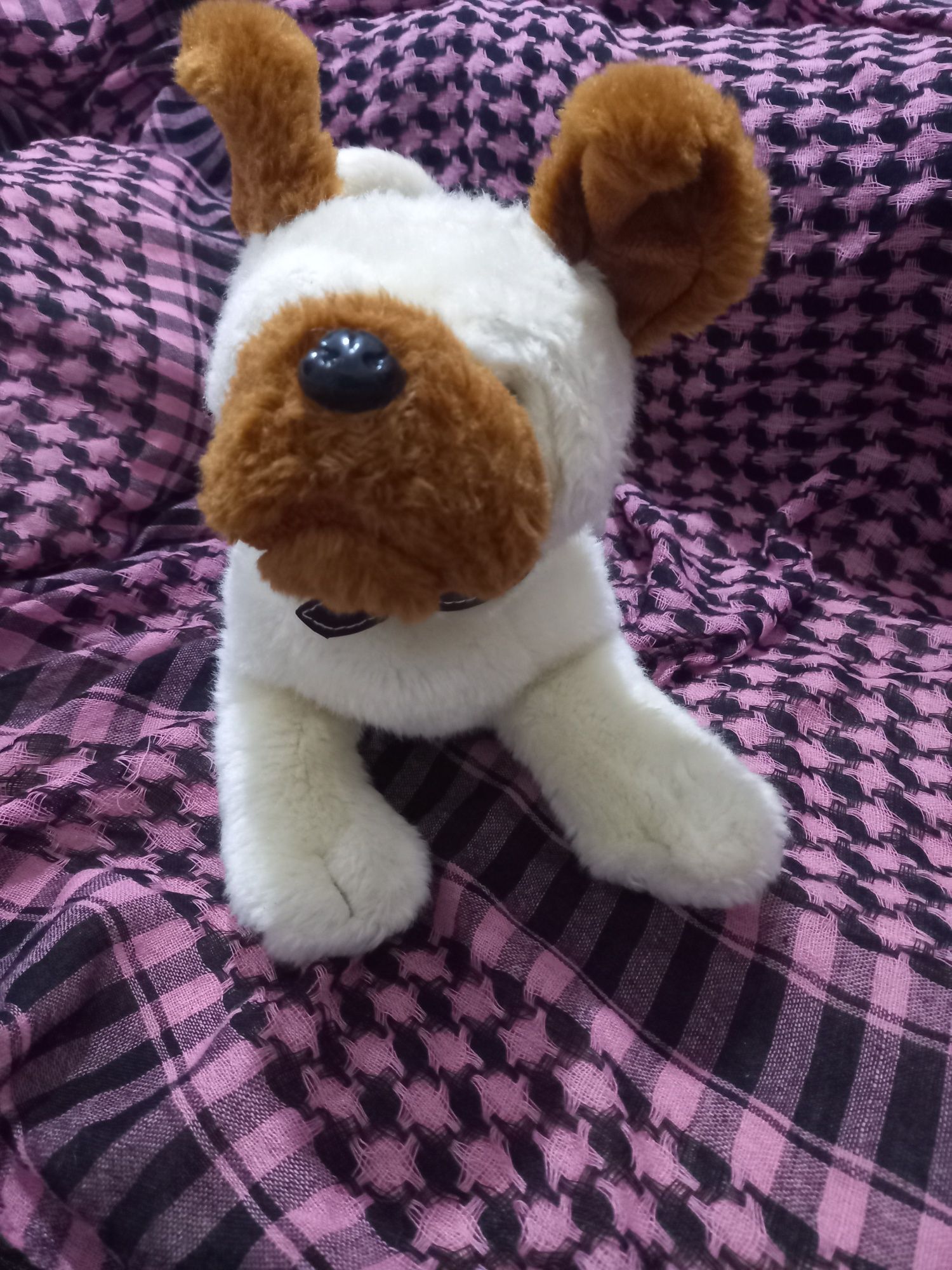 Cão Peluche beje