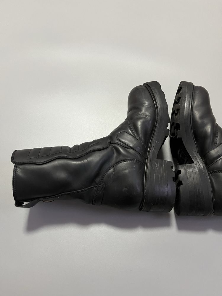 Сапоги buffalo gospher biker hi zip new rock 39(245cm)