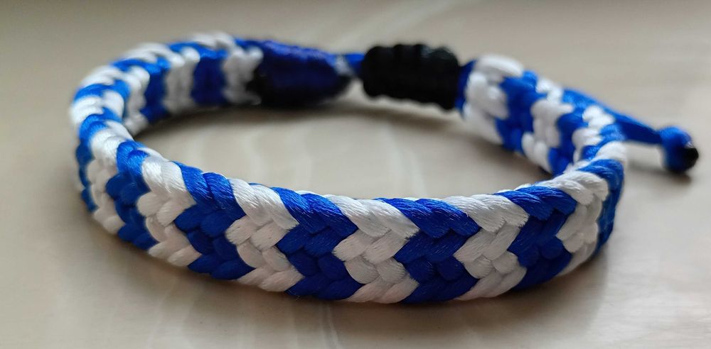 Bransoletka barwy Lech Poznań  bransoleta wzór3