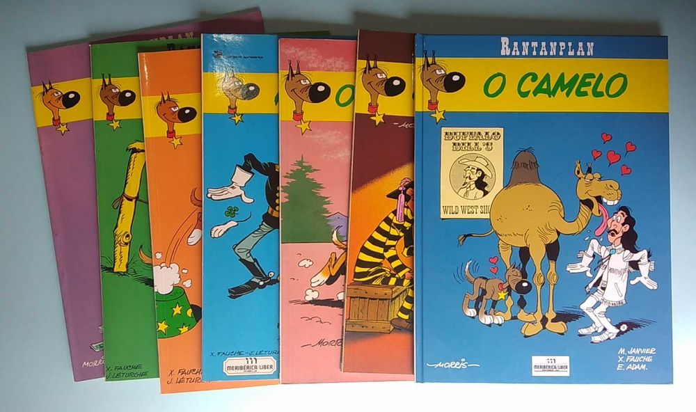 RANTANPLAN - Vários álbuns BD da Meribérica, capa dura & mole