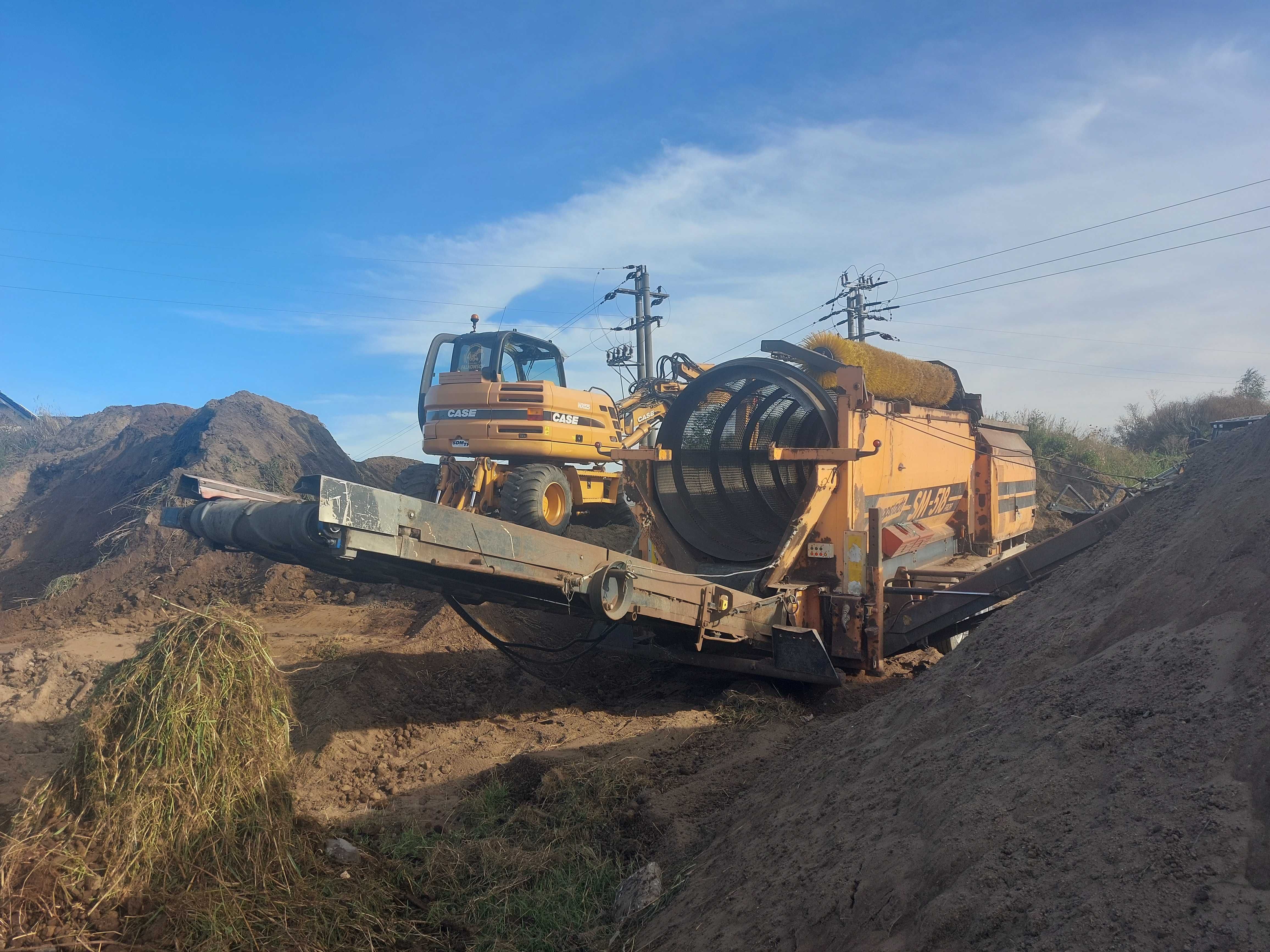 Czarnoziem siany pod trawnik prosto z pola idealny pod trawnik