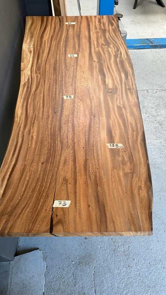 Stół drewniany monolit Suar unikat 200cm