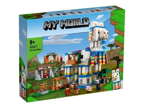 Конструктор Майнкрафт, Minecraft Большая Деревня Лам, 1440 деталей