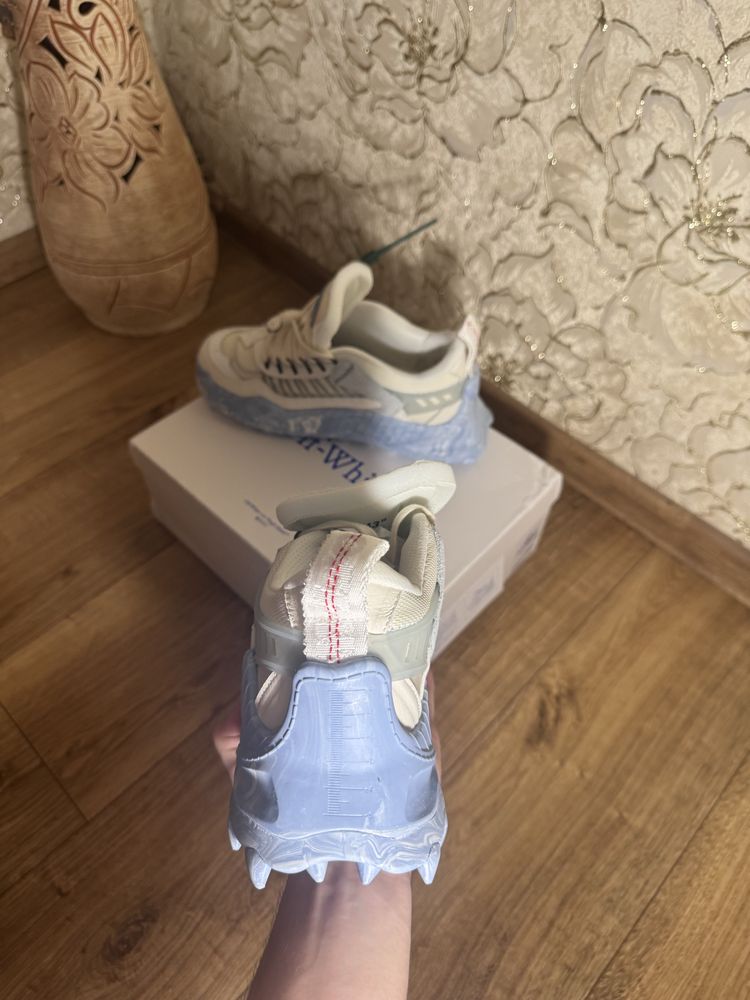 off-white odsy 1000 42, 43, 44 white blue