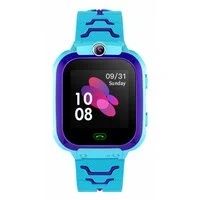 Zegarek dla chłopca dotykowy smartwatch bemi kid niebieski GPS kamera