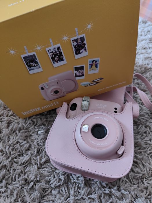 Máquina fotográfica Fujifilm Instax mini 11 rosa pastel