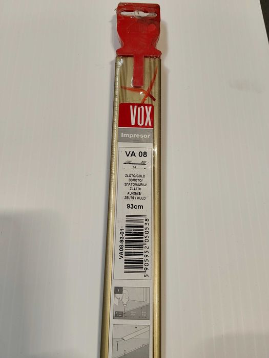 Nowa listwa VOX VA08 ZŁOTA (Płaska) 90cm