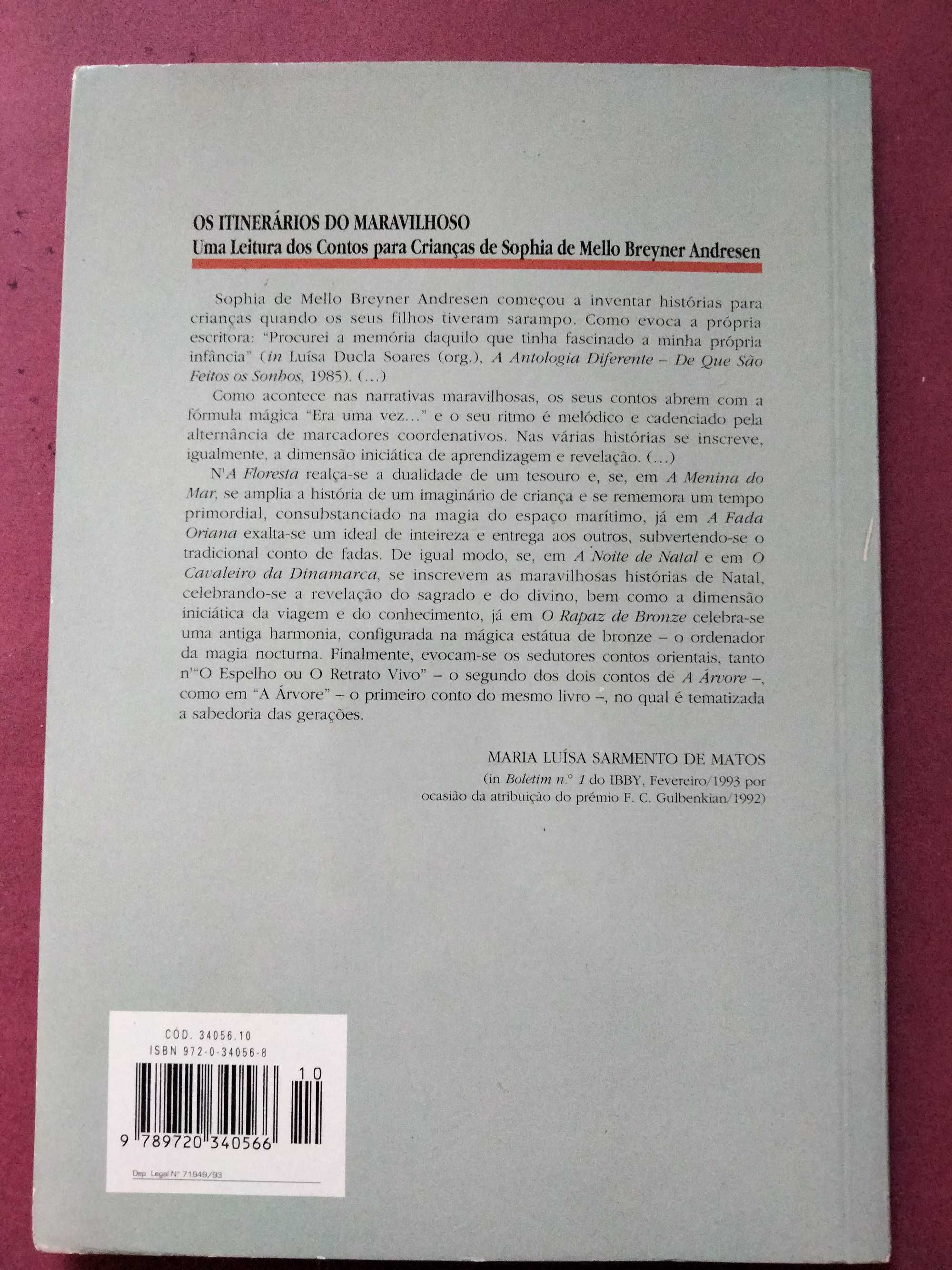 Os Itinerários do Maravilhoso - Maria Luísa Sarmento de Matos