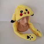 Czapka z uszami przebranie Pikachu