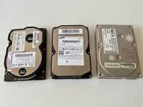 3 uszkodzone dyski twarde HDD ATA/PATA/IDE
