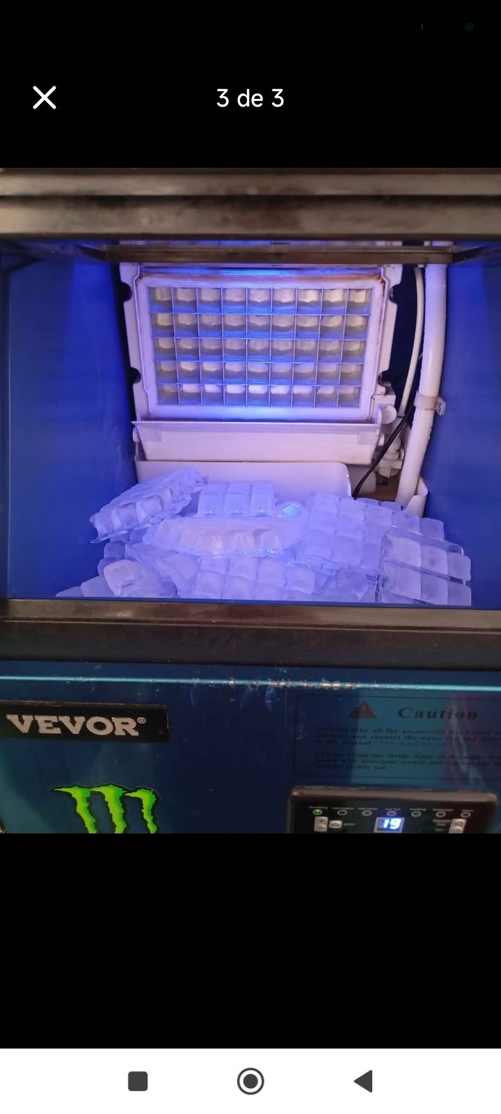 Maquina de fazer gelo
Valor negociável